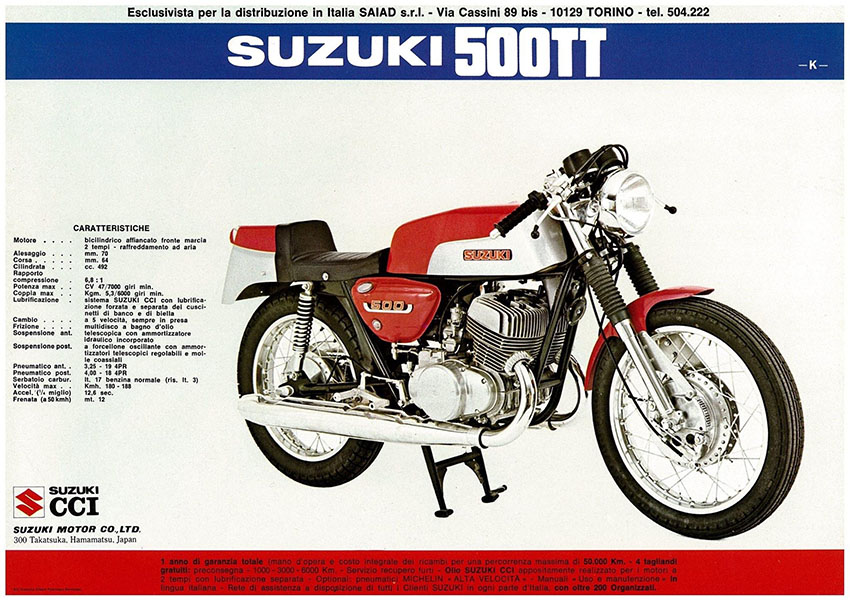 Suzuki GT500 TT